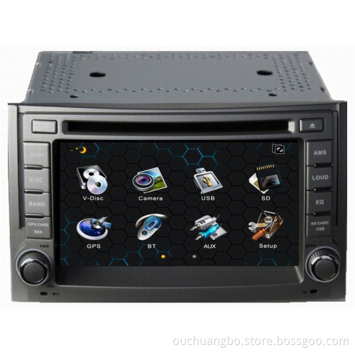 Ouchuangbo DVD player autoradio gps navi for Hyundai H1 2011-2012